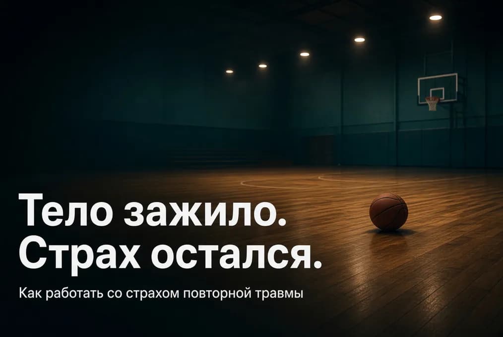 ВОССТАНОВЛЕНИЕ ПОСЛЕ ТРАВМЫ. Как работать со страхом повторной травмы